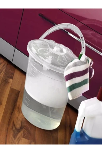 Şeffaf Su Kovası 5 Lt Royaleks-ASD102 - Resim 2