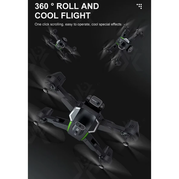 Ozmik 968S Katlanır uzaktan kumandalı drone hd çift kamera optik akış yerelleştirme engel kaçınma - 12