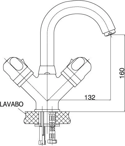 Gpd Termostatik Lavabo Bataryası TDL01 - 2