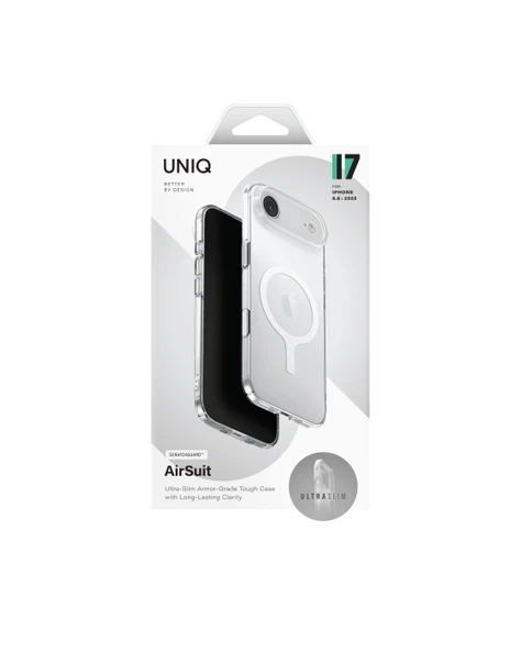 İphone 17 Air Suit Serisi Kılıf SlimFit Tasarım ImpactFrame Darbe Koruma Teknolojisi MagClick™ Kapak - 6