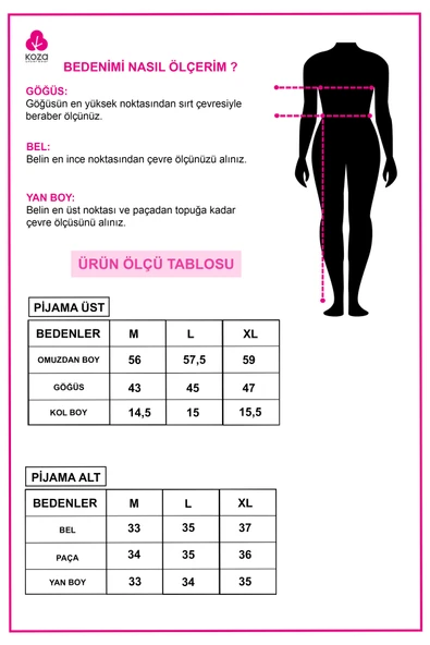 Kadın Pamuklu Çiçek Desenli Kısa Kollu Şortlu Pijama Takımı - 3