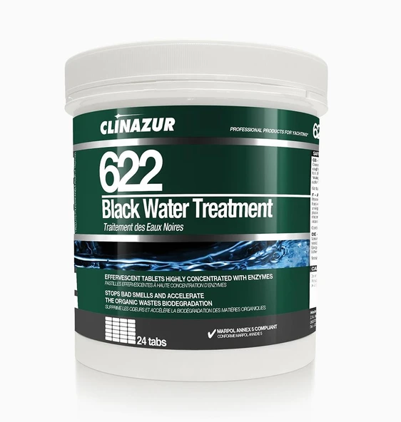 Clin Azur -122- Pis Su Tankları İçin 24 Tablet ürün görseli 1