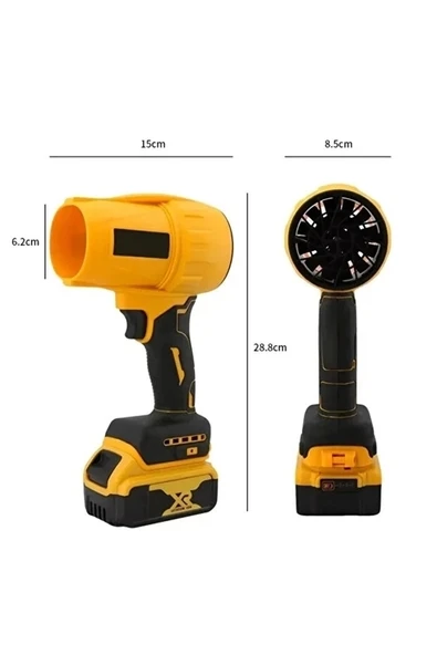 Ahv-18 Turbo Hava Üfleyici | 4 Kademe Hız | 21v 431w Kablosuz Blower | 32.000 Rpm’’ - 2