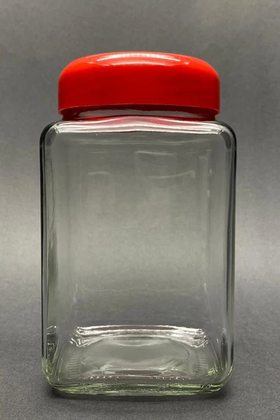 2 Lt Köşeli Cam Kavanoz Royaleks-12623 ürün görseli