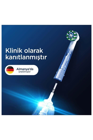 Oral-B Pro Cross Action 9'lu Diş Fırçası Yedek Başlığı EB50 - Resim 6