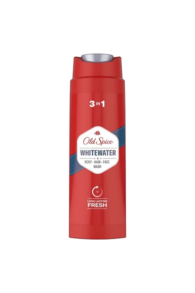 Old Spice Whitewater Duş Jeli Ve Şampuan Vücut-Saç-Yüz 3&1 400 ml