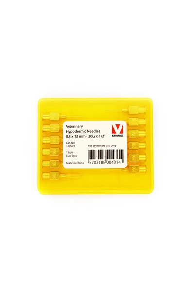 Enjektör İğnesi 0,9 x 13 mm.  ( 12 Ad ) ürün görseli