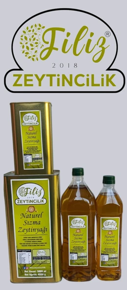 FİLİZ ZEYTİNCİLİK NATUREL SIZMA ZEYTİNYAĞI 1 LİTRE - 2