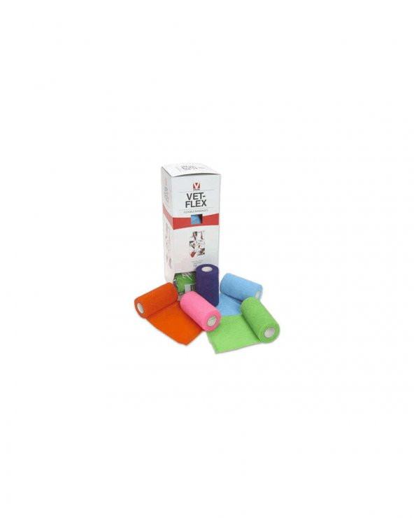 Kruuse Vet-Flex Bandaj 10 x 450 cm - 3