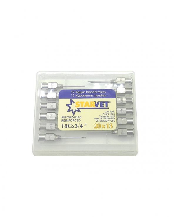Enjektör İğnesi 20 x 13 ( 12 Ad )