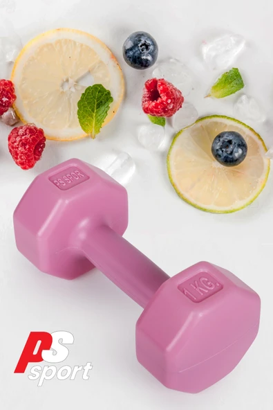 PSSPOR 2 Adet 1KG Pembe Renk Dambıl Seti ( 2 Adet 1KG Gönderim Yapılmaktadır) - Resim 2