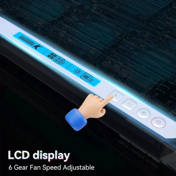 ICE COOREL Dizüstü Bilgisayar Soğutma Pedi - 38-43.9 cm - 4