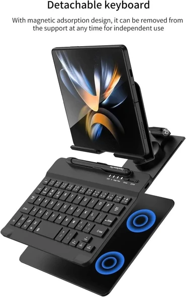 Samsung Galaxy Z Fold 4/5 için MOAITO Masa için Ayarlanabilir Stand - 5