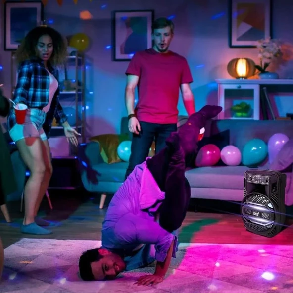 Pyle Taşınabilir Bluetooth PA Hoparlör Sistemi PPHP835B - 7