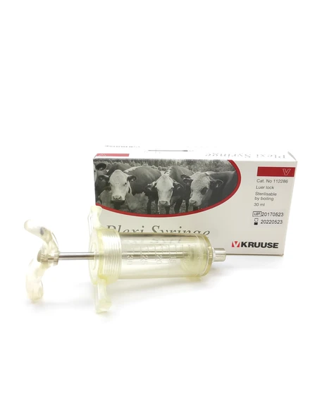 Şeffaf Mika Enjektör 30 ml ürün görseli