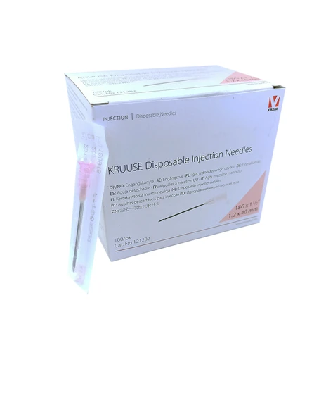 1.20x40 mm Steril Enjektör İğnesi - 1