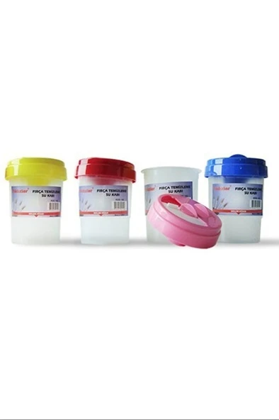 Yıldızlar Fırça Temizleme Su Kabı 24'lü ürün görseli