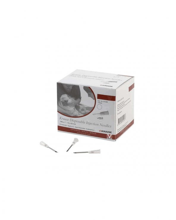 1.60x25 mm Steril Enjektör İğnesi 100 Adet - 2