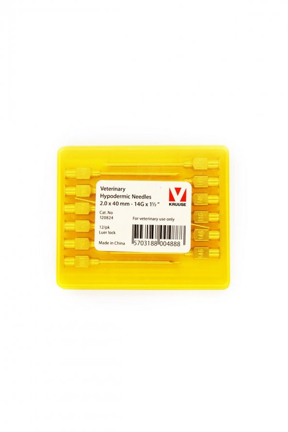Enjektör İğnesi 2,0 x 40 mm ( 12 Ad ) - 2