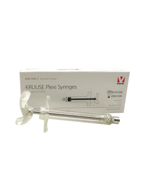 Şeffaf Mika Enjektör 5 ml ürün görseli