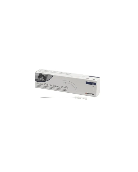 Steril Kedi İdrar Sondası Mandrenli 1.3x130mm - 3