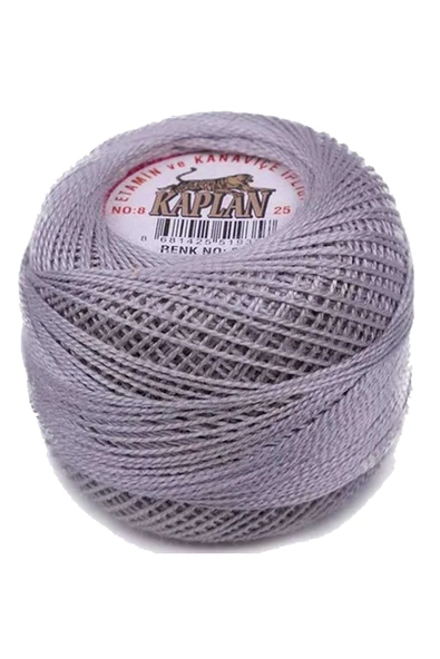 3 Adet Kaplan Etamin Ve Kanaviçe İpi 8 No Kod/Renk: 444 - 316 - 498 - Ryl - Resim 2