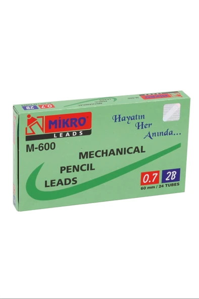 Mikro M-600 60Mm. Kurşun Kalem Ucu 0.7 Mm. 48'li ürün görseli 1