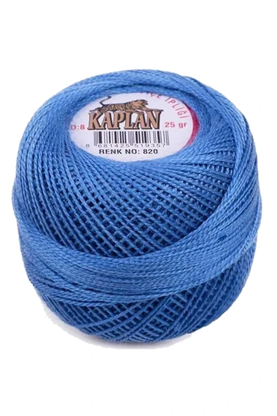 3 Adet Kaplan Etamin Ve Kanaviçe İpi 8 No Kod/Renk: 820 - 3352 - MUNZUR ÇİÇEĞİ - Ryl - Resim 3