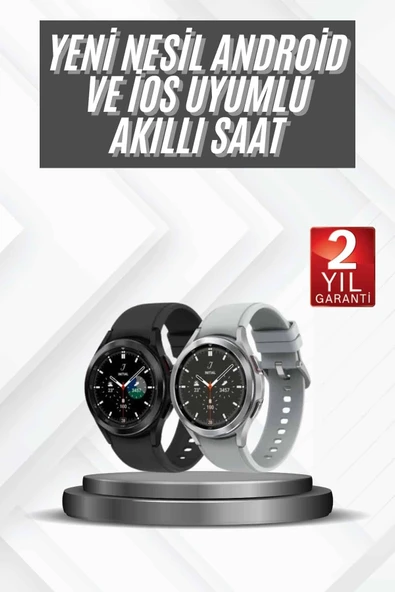 Akıllı Saat Çok Fonksiyonlu Çağrı Cevaplayabilen Bildirim Görme Uzun Pil Ömrü ürün görseli 1