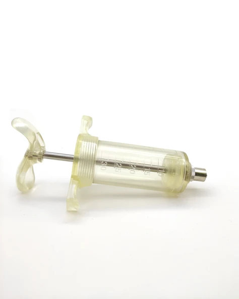 Şeffaf Mika Enjektör 30 ml - Resim 4