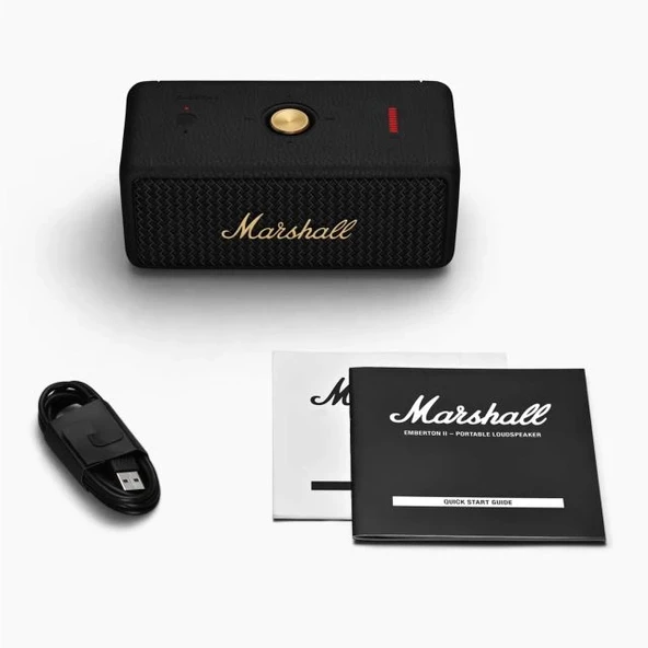 Marshall Emberton Bluetooth Taşınabilir Hoparlör - Siyah - 7
