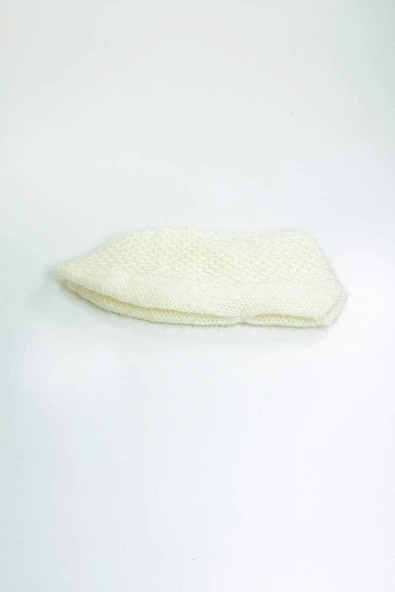 El Örgüsü Kışlık Şık Kadın Yün Patik D5 - Resim 2