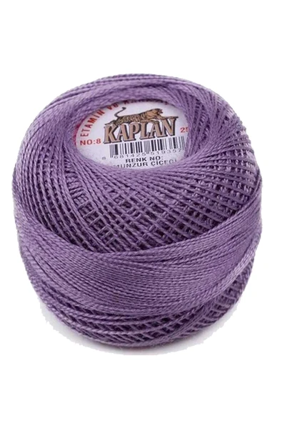 3 Adet Kaplan Etamin Ve Kanaviçe İpi 8 No Kod/Renk: 820 - 3352 - MUNZUR ÇİÇEĞİ - Ryl - Resim 2