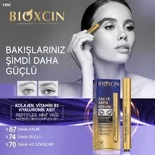 Bioxcin Kolajen ve Hyaluronik Asit İçerikli Kaş ve Kirpik Serumu 3 ml - Resim 2