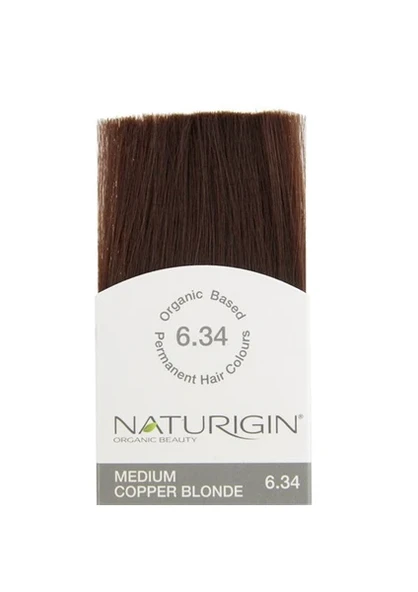 Naturigin Organik İçerikli Saç Boyası Orta Bakır Sarısı 6.34