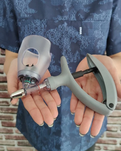 0.1 - 1 ml Otomatik Enjektör Şişe Adaptörlü (Alman Malı) - Resim 4