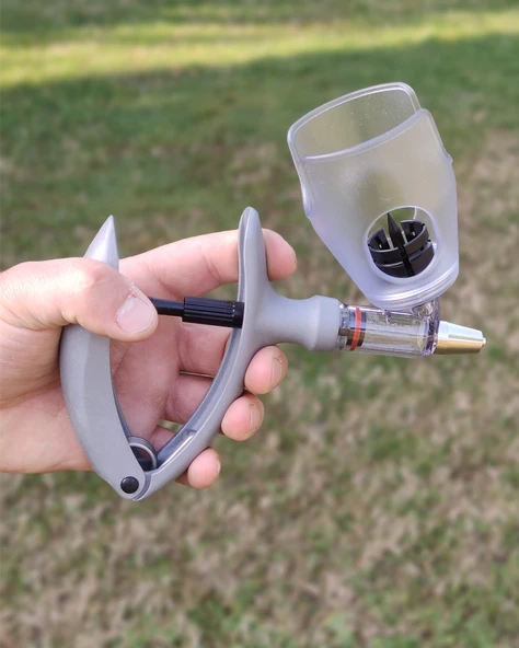 0.5 - 5 ml Otomatik Enjektör Şişe Adaptörlü - Resim 8