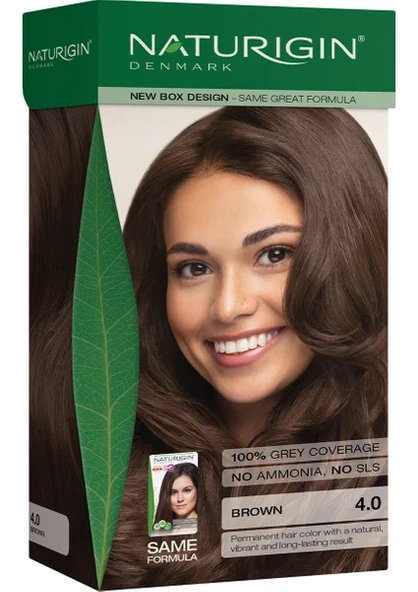 Naturigin Saç Boyası 4.0 Kahverengi ürün görseli 1