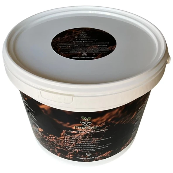 PreChar Meşe Odunu Bazlı Karbon Toprak Düzenleyici 5L Biochar - 3