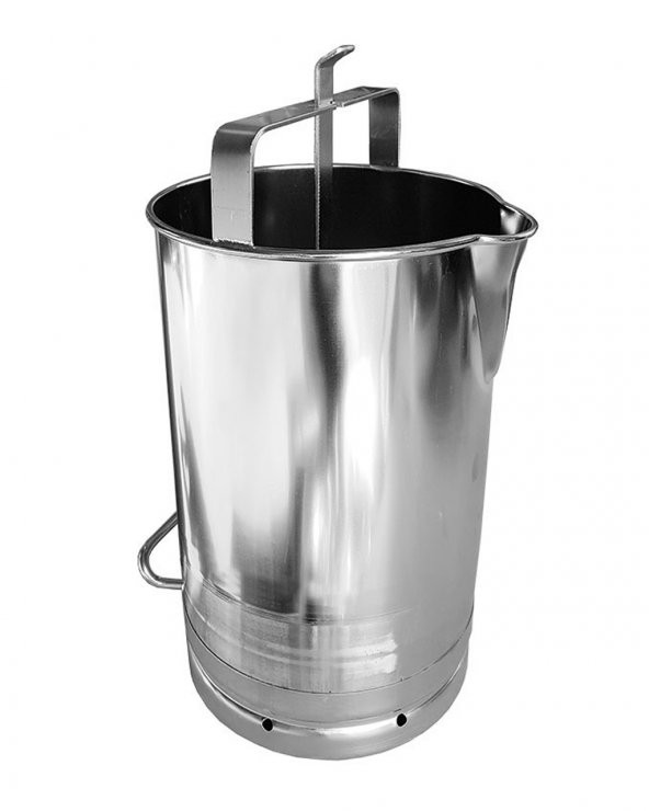 20 Litre Süt Ölçer Kovası Krom (Ölçek) - 2