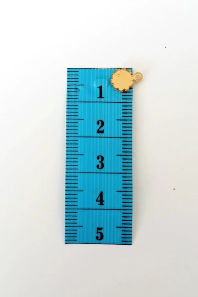 Oya Abiye Bileklik Kolye Pleksi Metalik Plastik Pul Altın Renk 24 gram 330 adet - BNC534 - 2