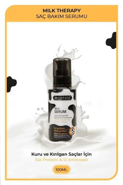Milk Therapy Kremsi Saç Serum 100 ML - Onarıcı Bakım - mrfs ürün görseli 1