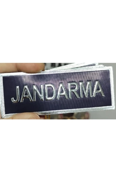 JANDARMA'' Cep Yazısı 3d Plastik, 2025 Yeni Tip, Cırtlı, 1. Kalite ürün görseli