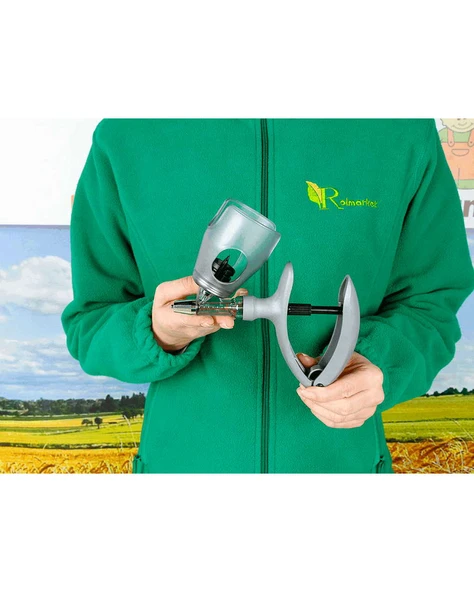 0.5 - 5 ml Otomatik Enjektör Şişe Adaptörlü - Resim 3