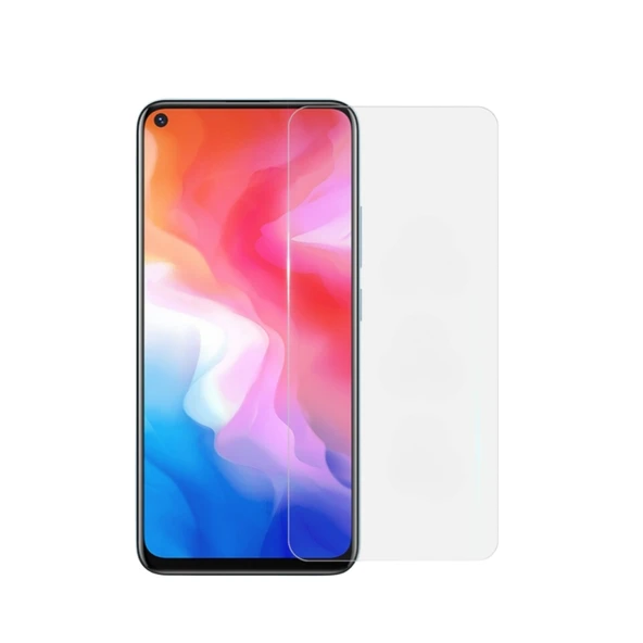 Vivo Y50 Uyumlu Şeffaf Temperli Cam Ekran Koruyucu ürün görseli 1