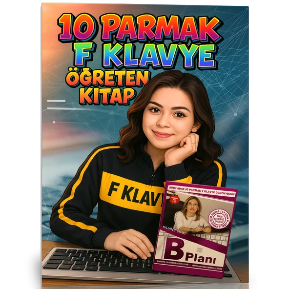 10 Parmak Klavye Öğreten Kitap (Herkes İçin F Klavye) - Resim 5