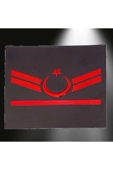 Minyatür Mini Göğüs J. Asayiş 1 Kademeli Uzman Çavuş 3D Plastik TPU Rütbesi, 2025 Yeni Tip, Cırtlı ürün görseli