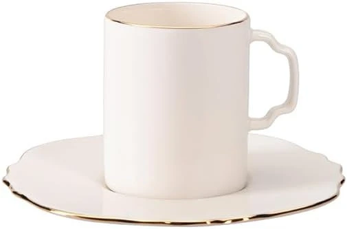 Porland Tide Altın Yaldız 2 Kişilik Kahve Takımı 80cc - Resim 4