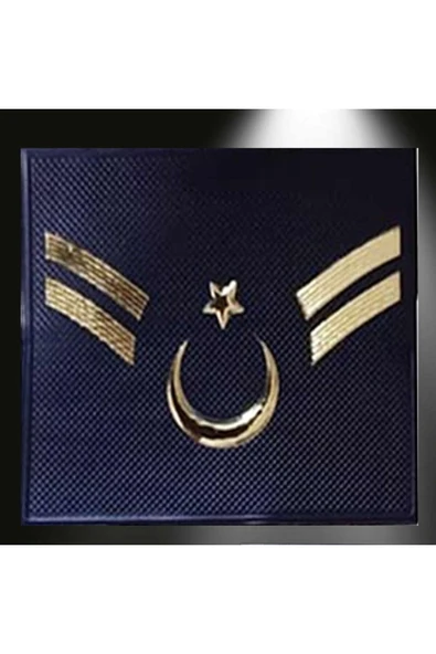 Minyatür J. Asayiş Astsubay Çavuş 3D Plastik TPU Rütbesi, Yeni Tip Cırtlı, Standart Ölçü, 1.sınıf ürün görseli