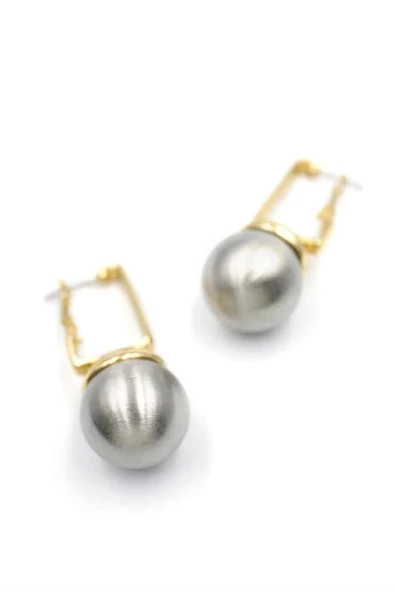 Top Küpe - Gümüş ürün görseli